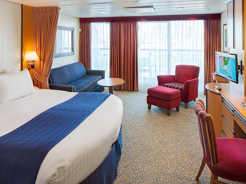 Brilliance of the Seas junior suite representative room interior