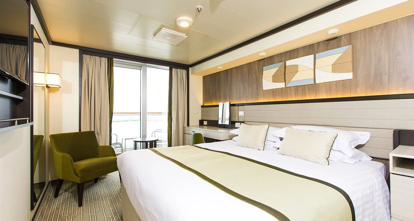 Representative Britannia standard Balcony cabin