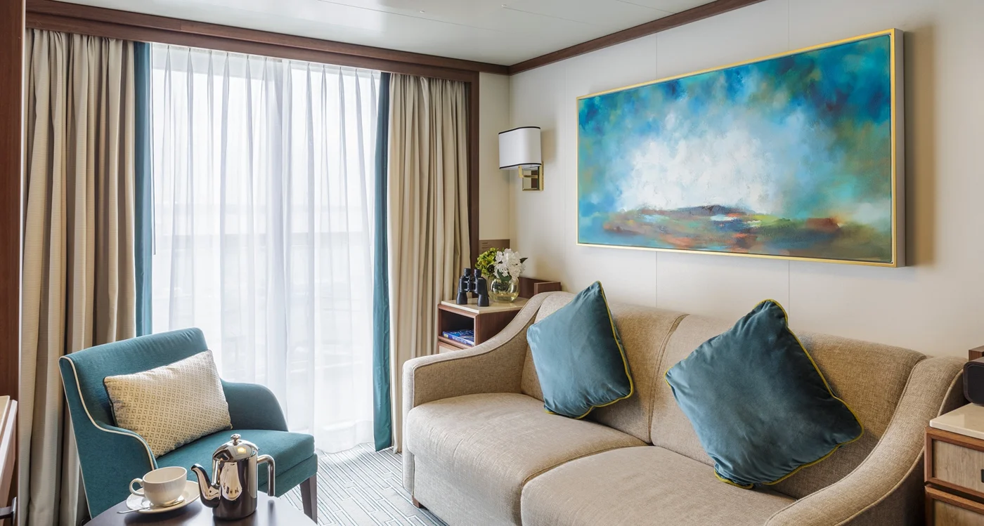 Representative Britannia Suite living area