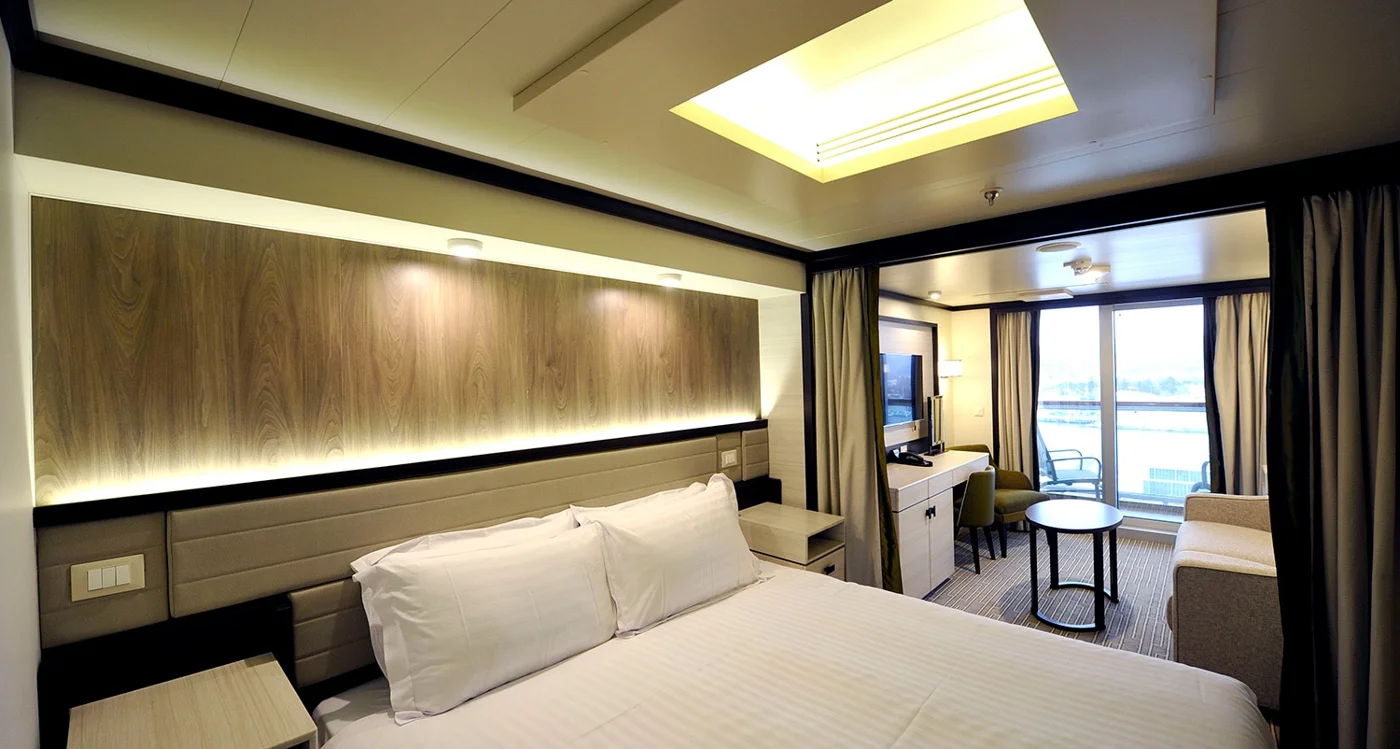 Representative Britannia Superior Deluxe Balcony cabin