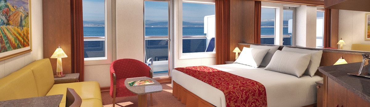 Representative Ocean Suite listed by Carnival for Carnival Valor