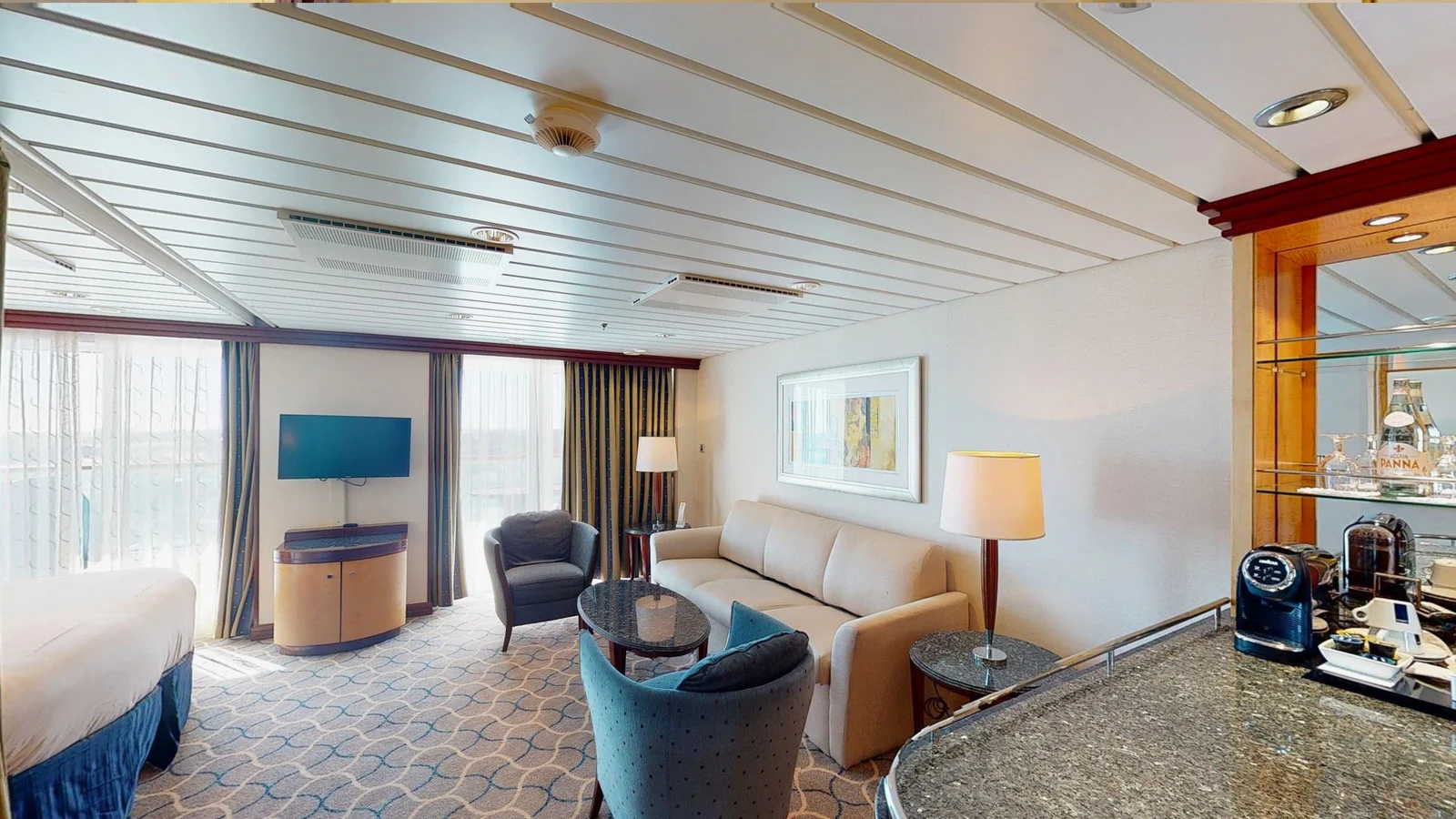 Mariner of the Seas grand suite representative room interior
