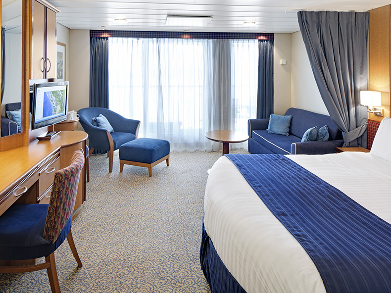 Radiance of the Seas junior suite representative room interior