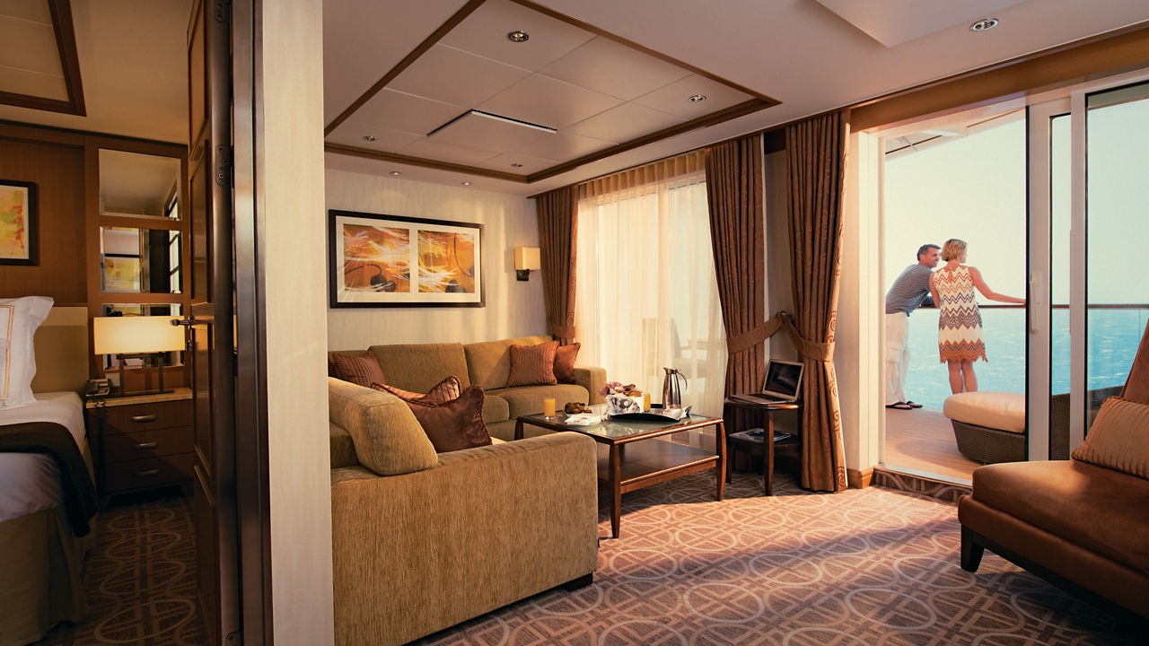 Celebrity Reflection Celebrity Suite representative living area